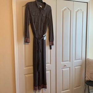 Black Cedar Donna Morgan Jumpsuit Size 14 NWT